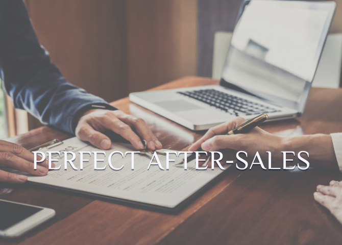 Perfect after-sales